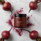 Beetroot Powder Hero Flat Lay