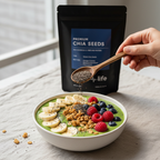 Chia Seeds Smoothie Bowl