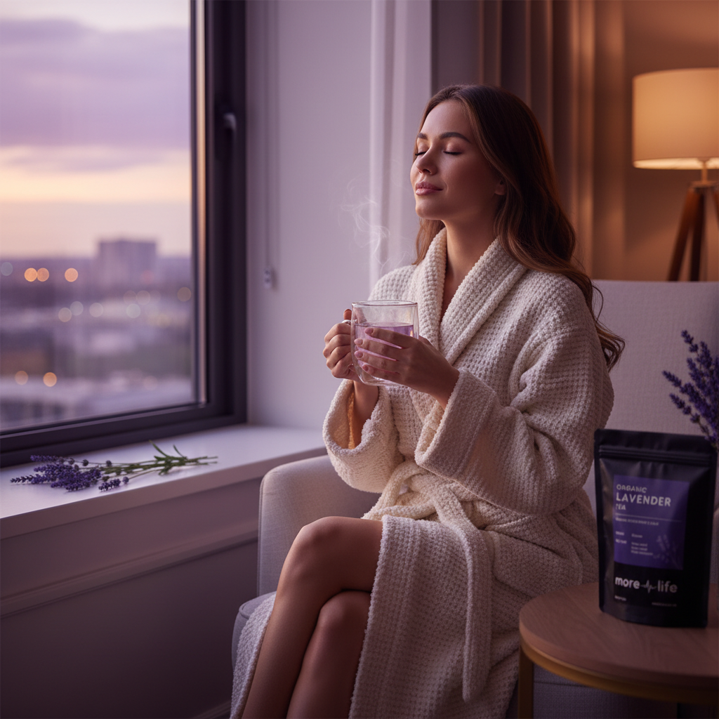 Lavender Tea Relaxation Lifestyle