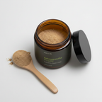 Open Jar with Powder & Spoon