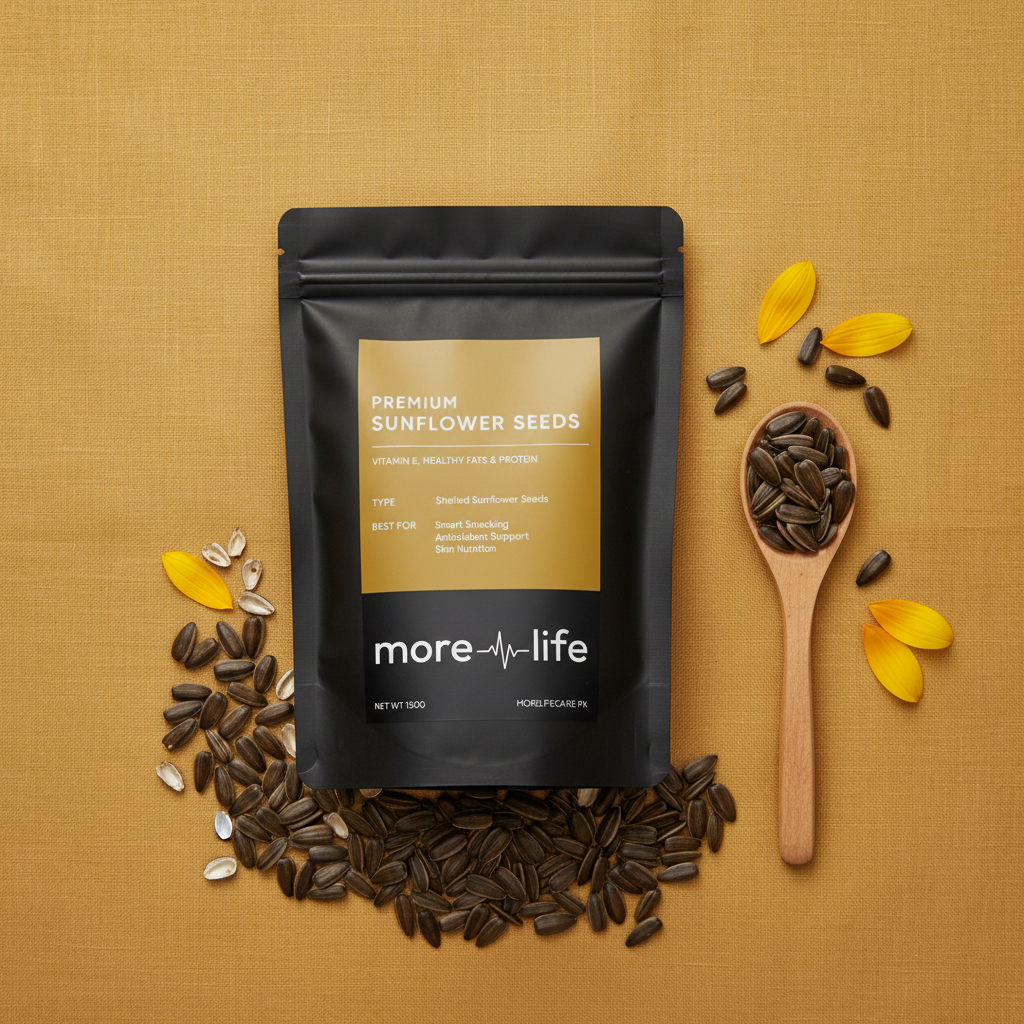 Sunflower Seeds Hero Flat Lay